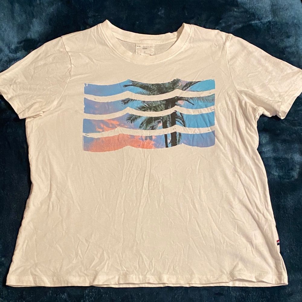 White Tee by Sol Angeles